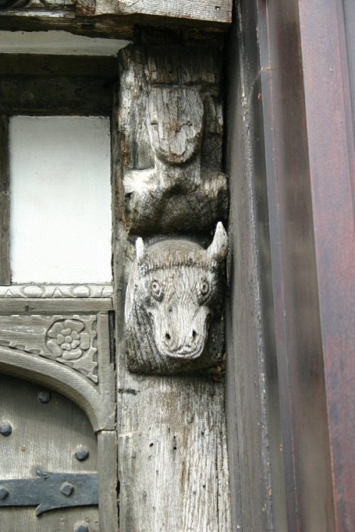 Harvard House detail