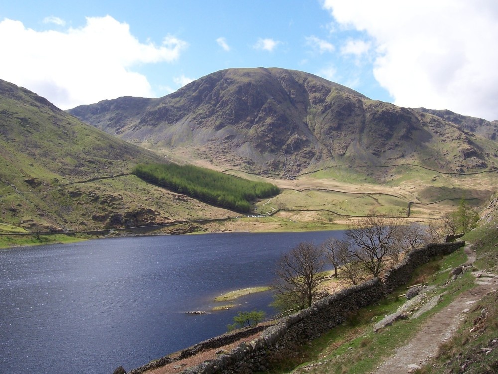 Harter Fell from Haweswater Reservoir, N E Lakes photo by Clive Tappin