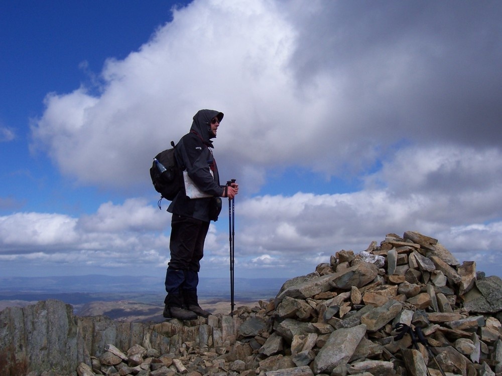 The Summit of Ill Bell above Haweswater, N E Lakes