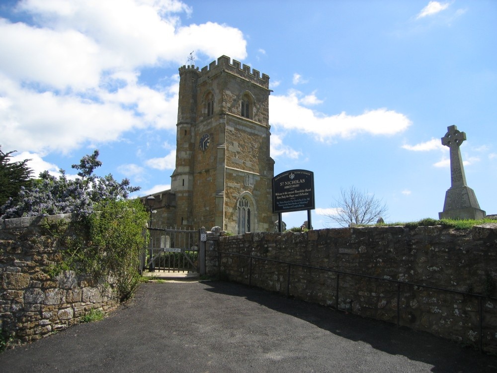 Church at Abbotsbury, Dorset, England