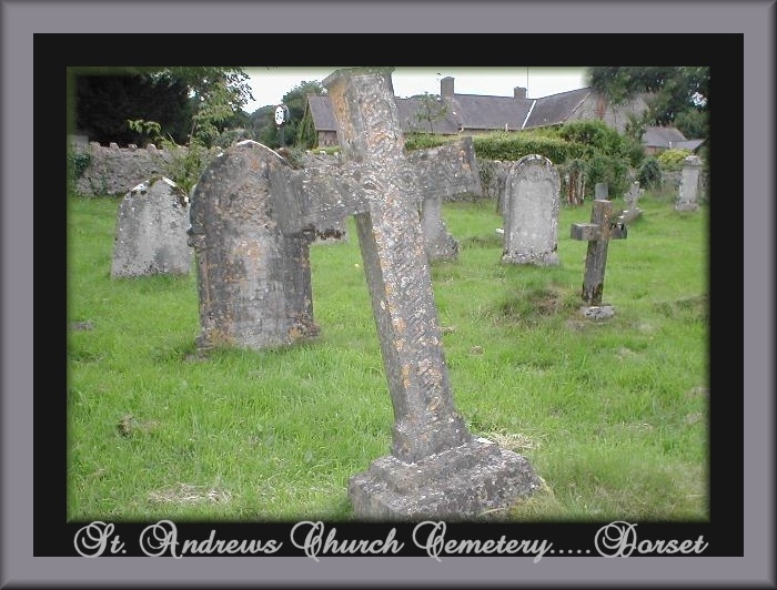 St. Andrews Church Cemetery in Minterne Magna in Dorset