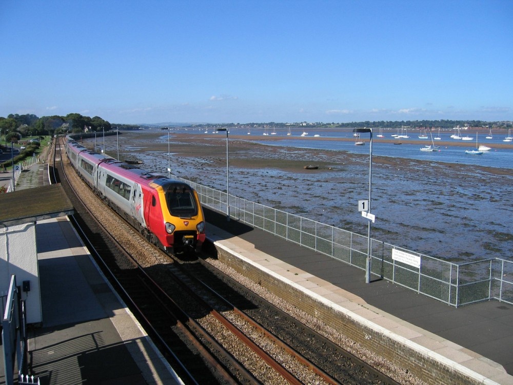 Photograph of The Exe Estuary, Starcross, Devon.
