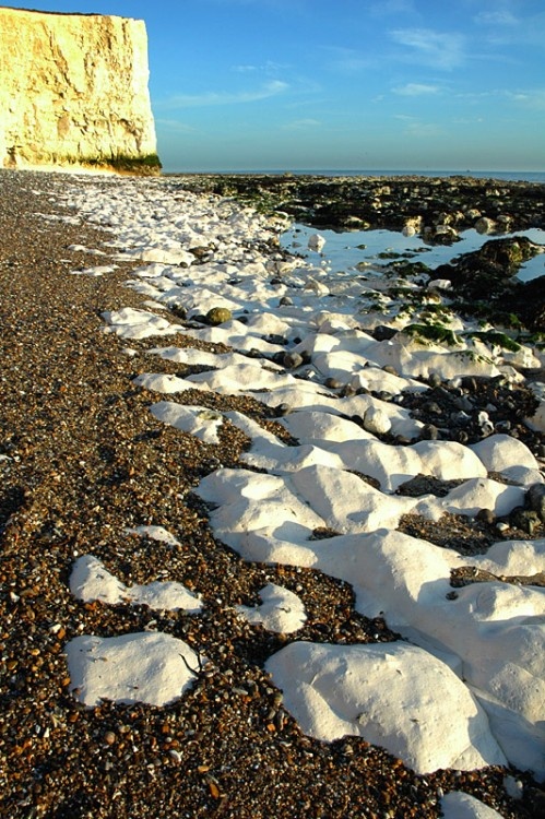 Telscombe beach and cliffs, East Sussex