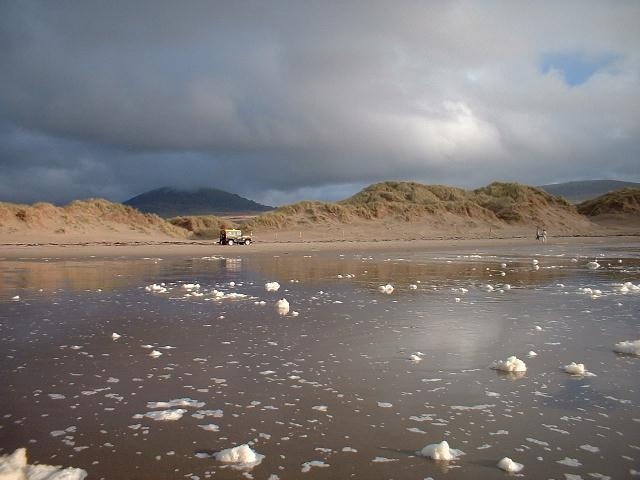 Dyffryn Ardudwy, Wales. Sandunes in Winter