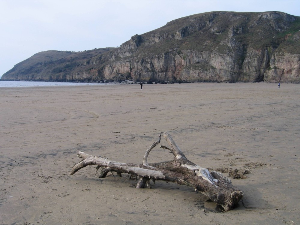 Brean Sands, Brean Down, Somerset.