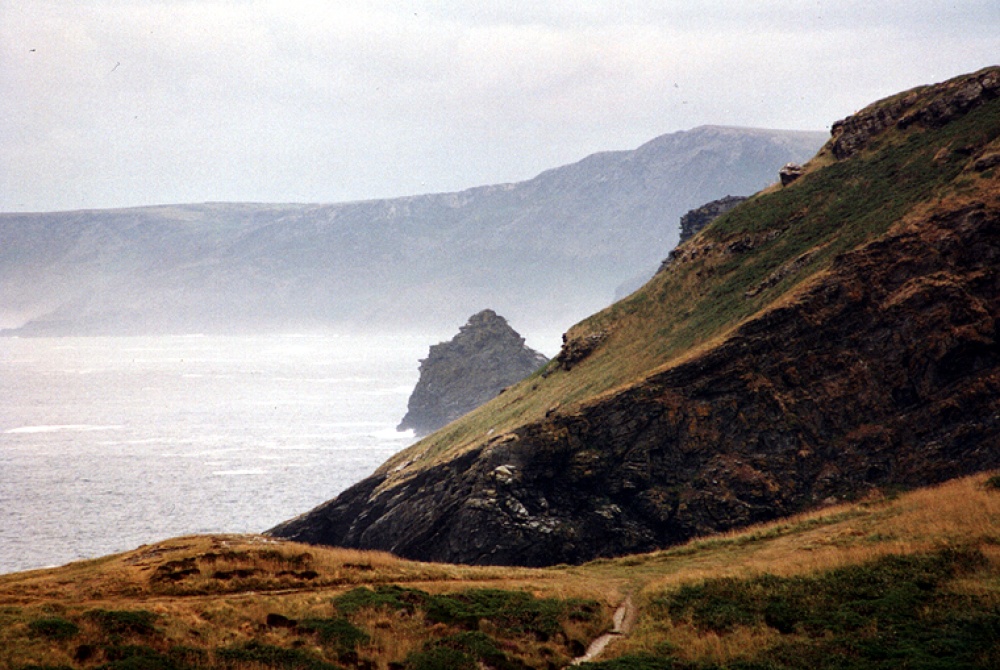 Cliffs at Tintagel, Cornwall