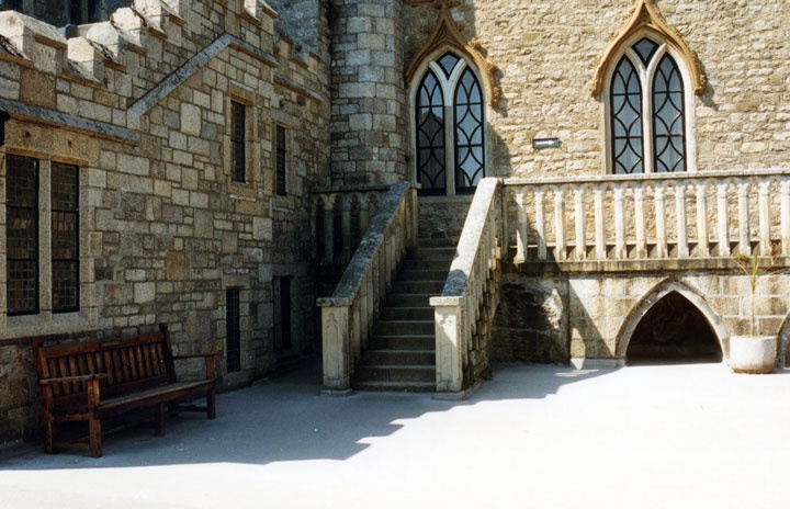 Interior St Michaels Mount, Cornwall
