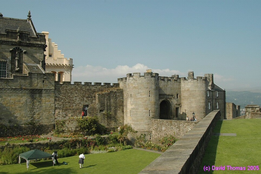 Stirling Castle (Stirlingshire) In Scotland Nr Edinburgh, August 2004 photo by David Thomas