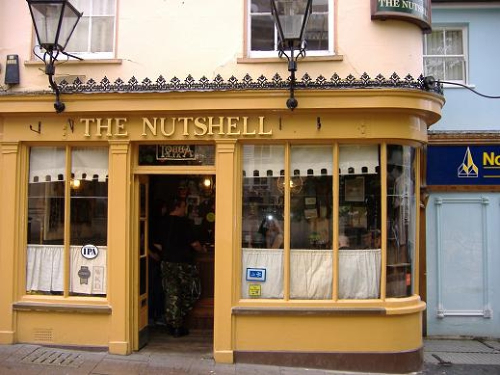 The smallest pub in Britain located in Bury St Edmunds.