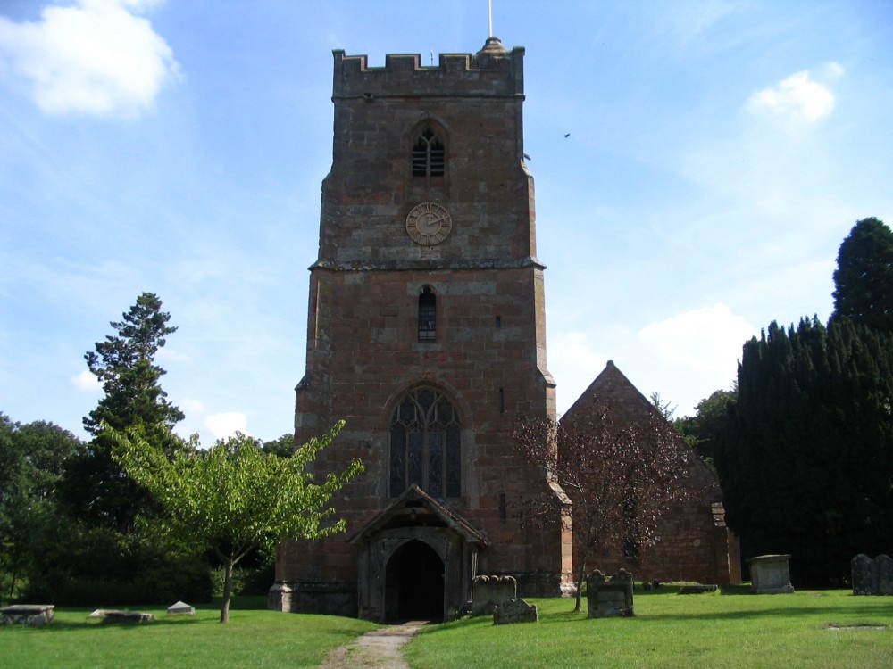 Leigh church, Worcestershire