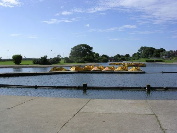 View across the boating Lake.