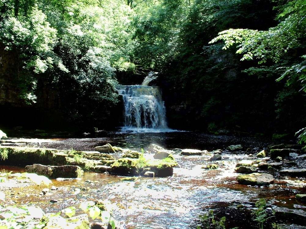 West Burton falls, Yorkshire dales