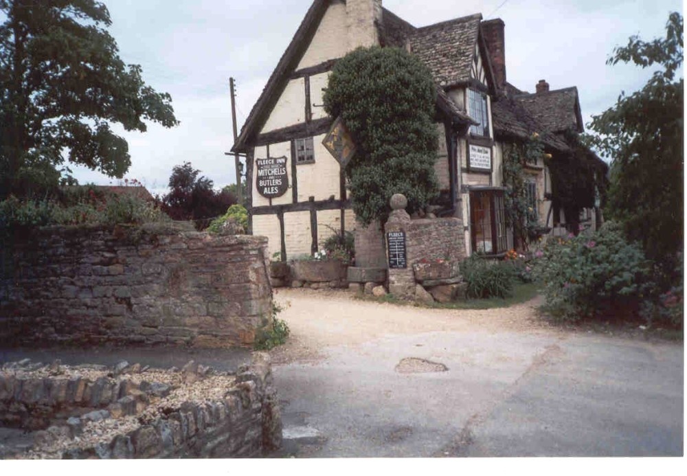 A wonderful old pub, The Bretforten Inn, near Evesham. Worcestershire.