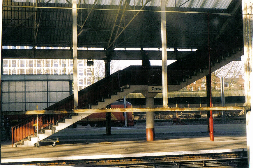 Photograph of Crewe station, Cheshire