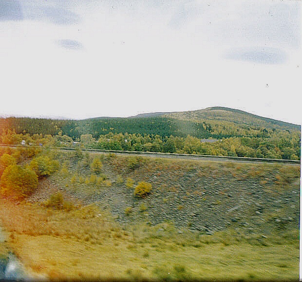A mountain in Dalwinnie, near Carr Bridge, Highland region