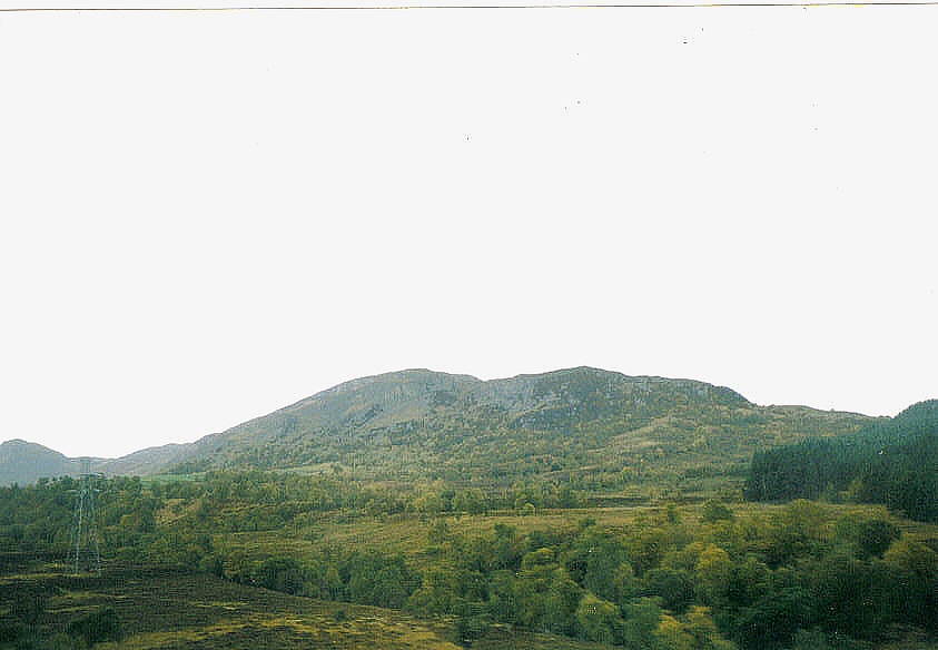 A mountain by Dalwinnie, near Carr Bridge, Highland region