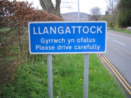 Llangattock near Crickhowell, Powys, Wales