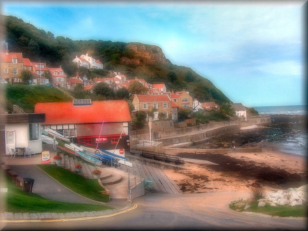 Runswick Bay, North East Yorkshire, 11th Sept 2005.(late afternoon)