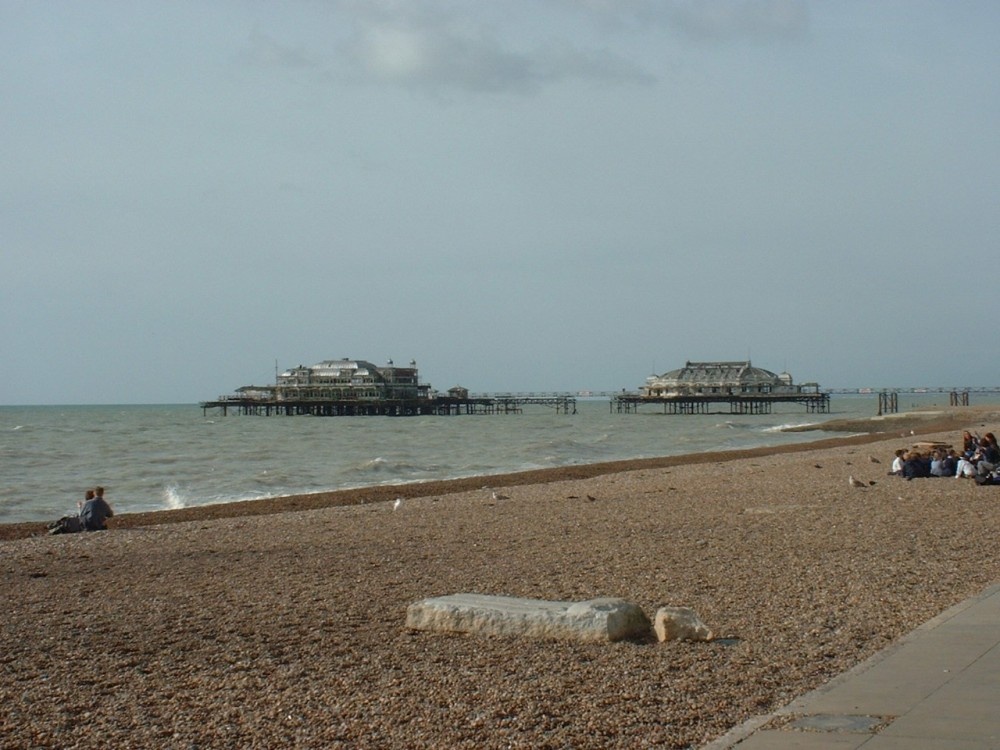 Old Brighton Pier before fire