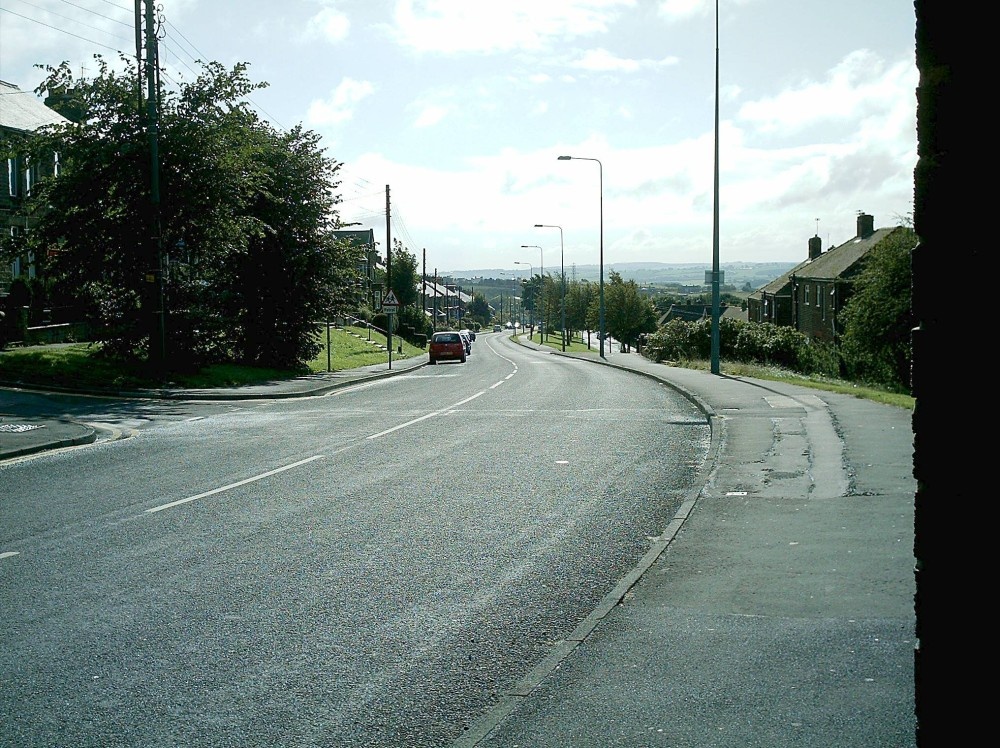 Durham Rd. Leadgate south towards Iveston