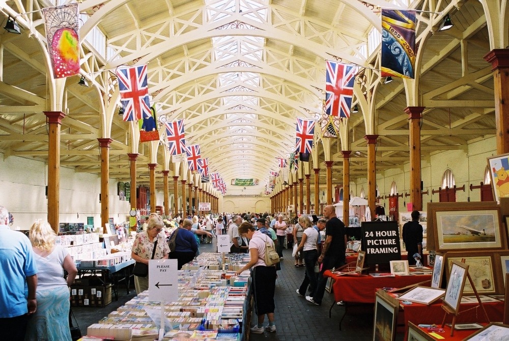 Photograph of Pannier Market, Barnstaple, North Devon (Sept 05)