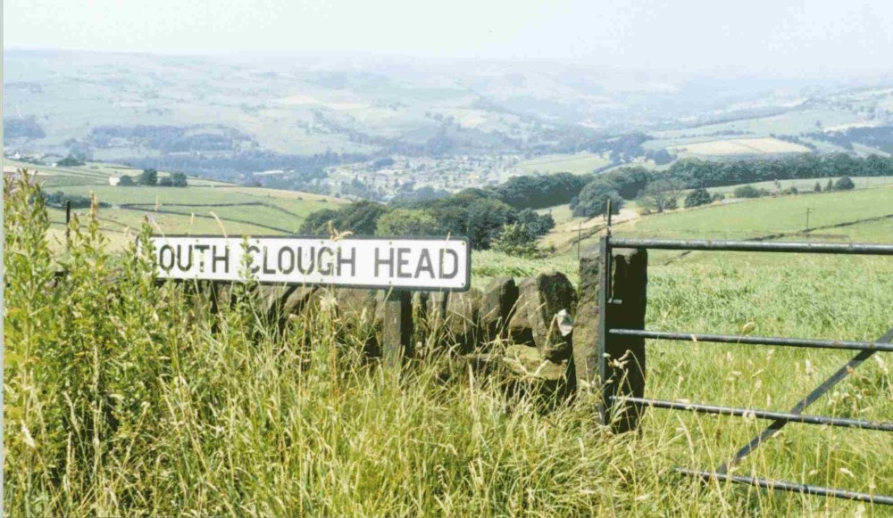 South Clough Head view, Halifax outskirts, West Yorkshire