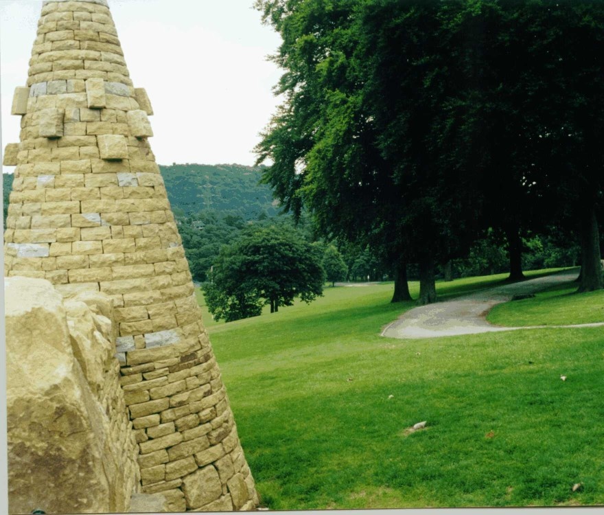 Halifax, Shibden Park dry stone wall