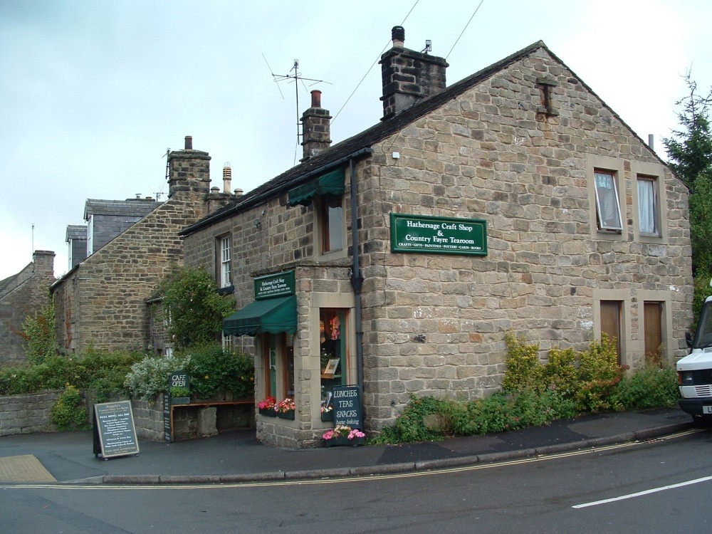 Hathersage craft shop and tea rooms, Derbyshire
