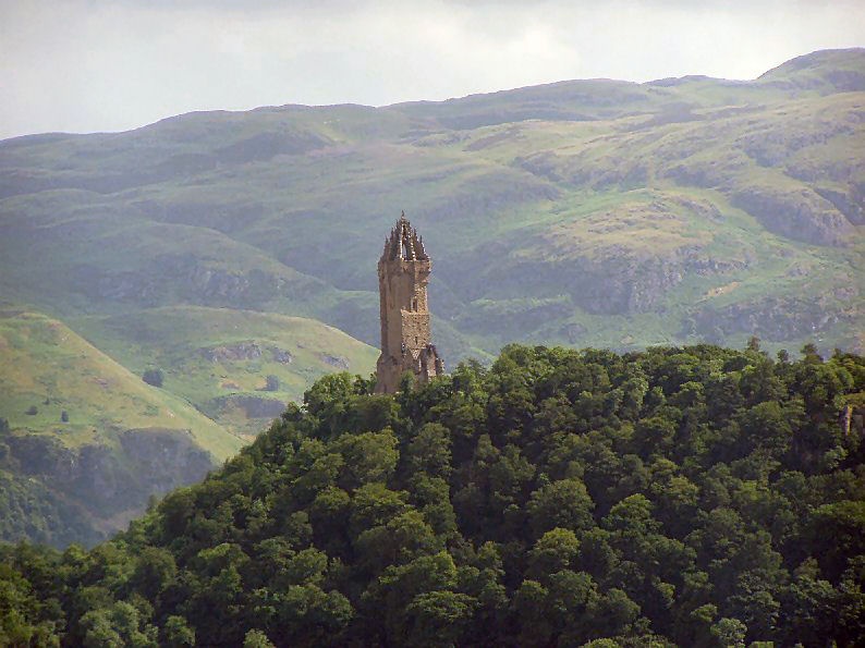 The National Wallace Monument near Stirling, Stirlingshire