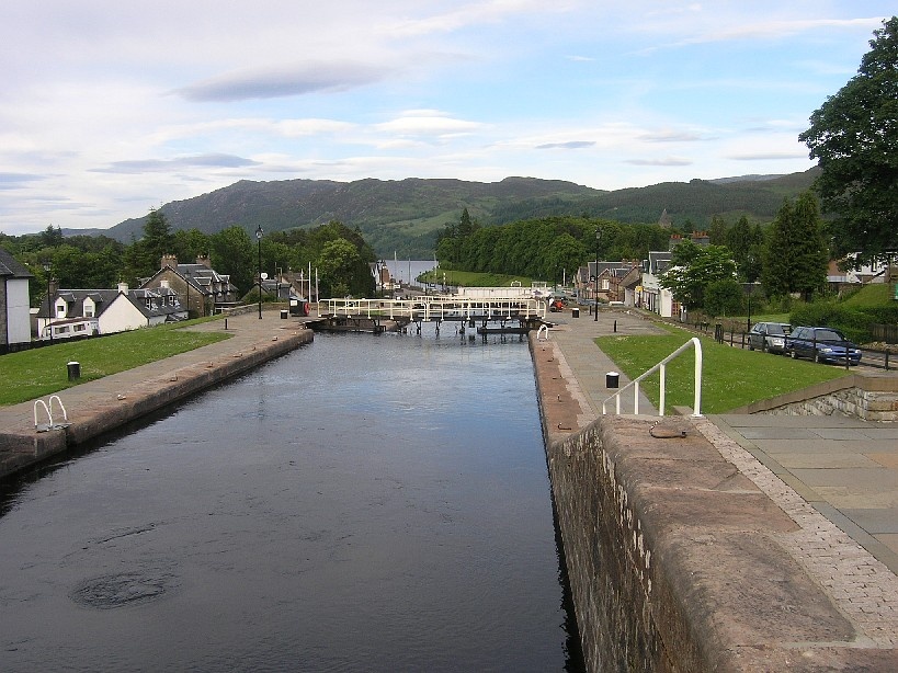 Photograph of Caledonian Canal in Fort Augustus