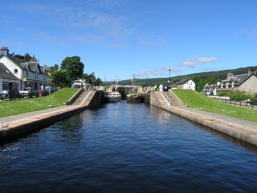 Photograph of Caledonian Canal in Fort Augustus