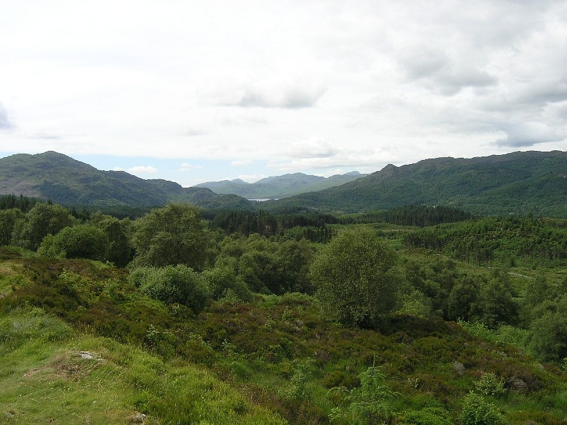 Photograph of The Trossachs north of aberfoyle