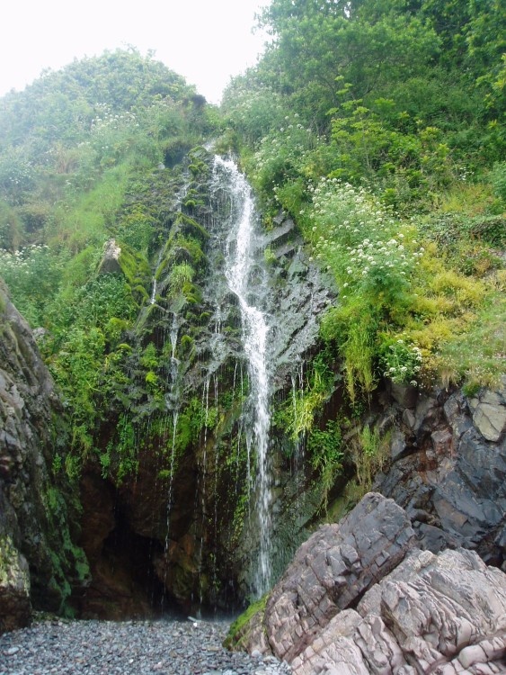 Waterfall in Clovely, Devon