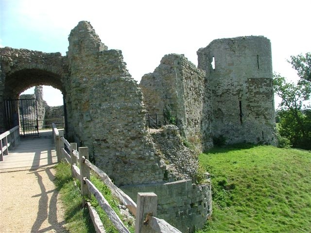 Pevensey Castle, Pevensey, East Sussex