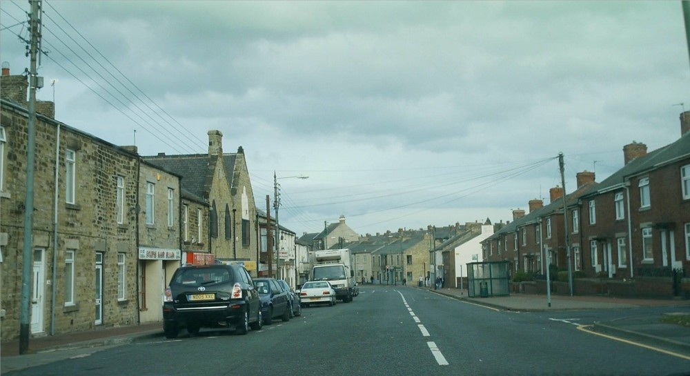 Front Street, Leadgate crossroads