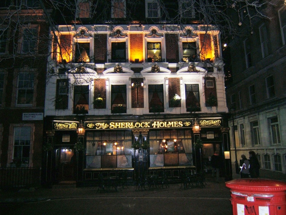 Sherlock Holmes Bar and Restaurant, London Jan 05
