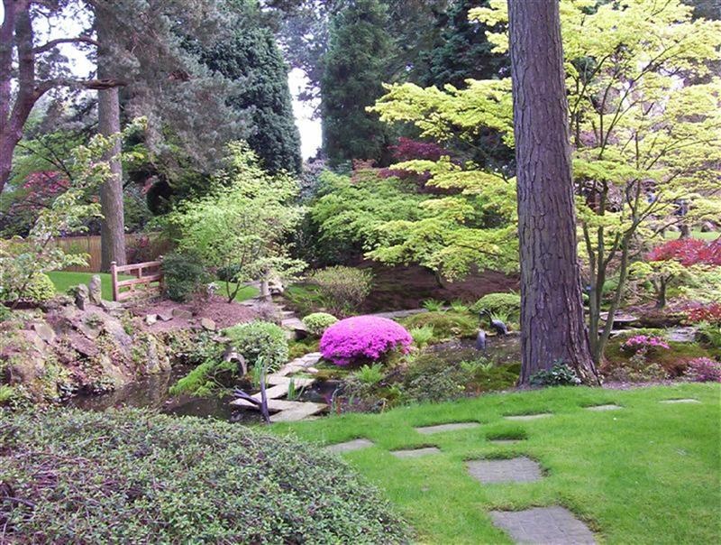 Gardens at Tatton Park, Cheshire.