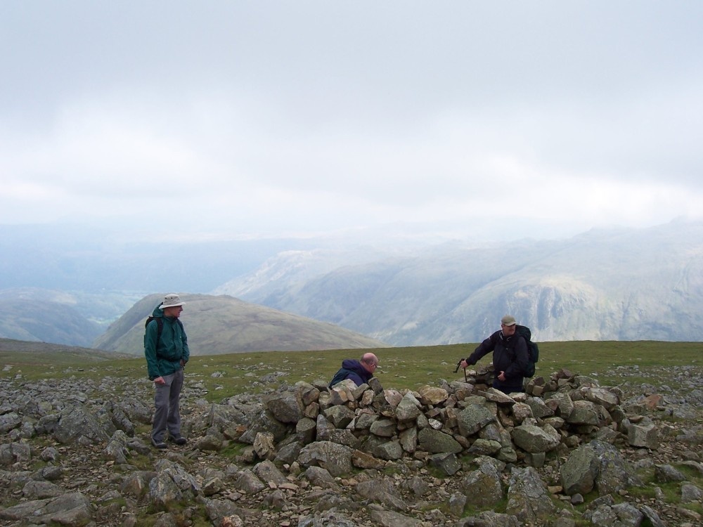 The shelter, Green Gable, Borrowdale, Cumbria