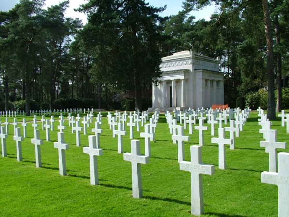 Brookwood Cemetery; American WW1 soldiers