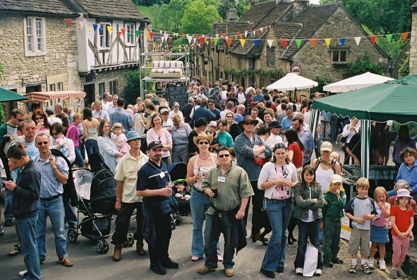 Fundraising event for St Andrew's Church, Castle Combe, Wiltshire (May 2004)