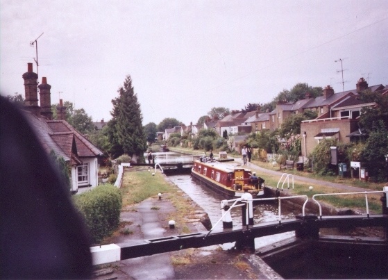 Photograph of Canal Lock at Berkhamsted