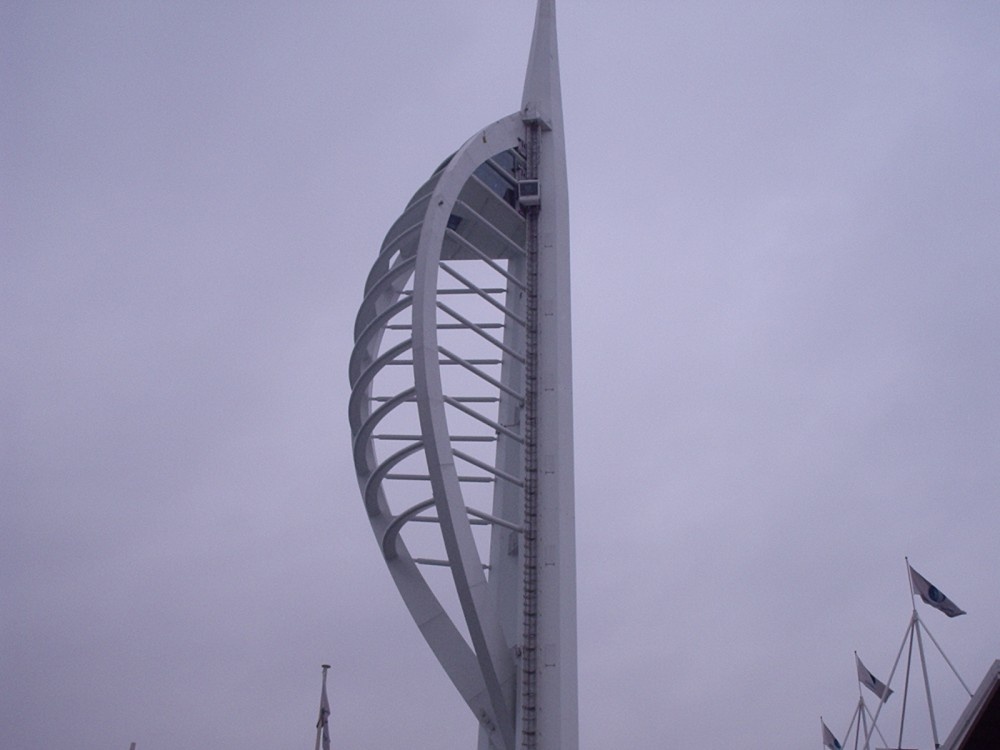 Spinnaker Tower in Portsmouth, Hampshire
