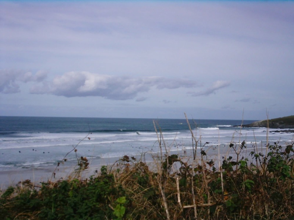 Another view at Fistral-Beach at Newquay.