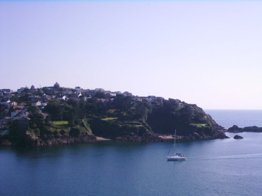 Photograph of Looking at Polruan, Cornwall