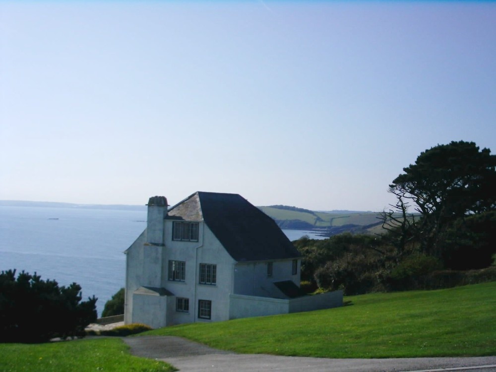 Photograph of Sea-view from Polruan, Cornwall