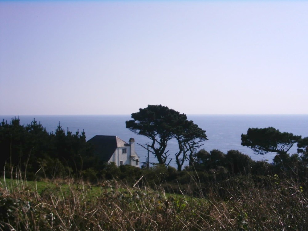 Photograph of Sea-view from Polruan, Cornwall