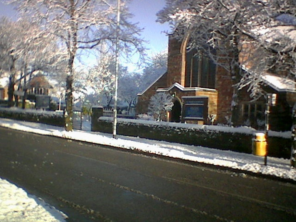 St Marks Church, Basford, Newcastle-Under-Lyme, Staffordshire. Christmas 04