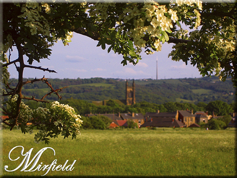 Photograph of Mirfield (west yorkshire), showing the mirfield church (st mary's)