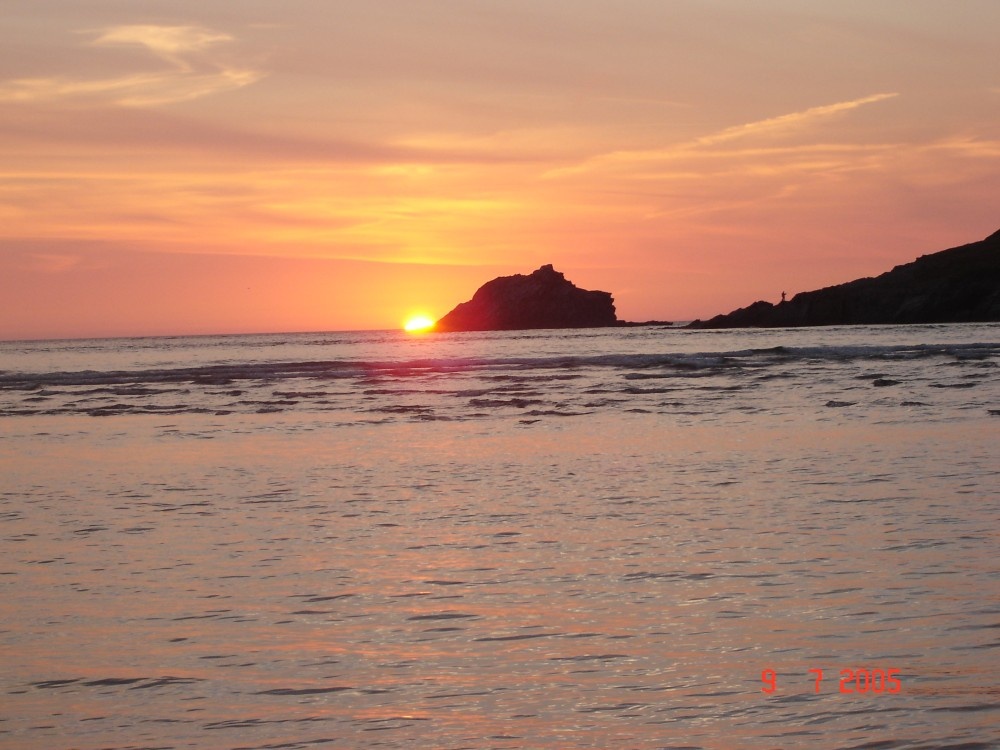 Pentire Sunset. Newquay, Cornwall