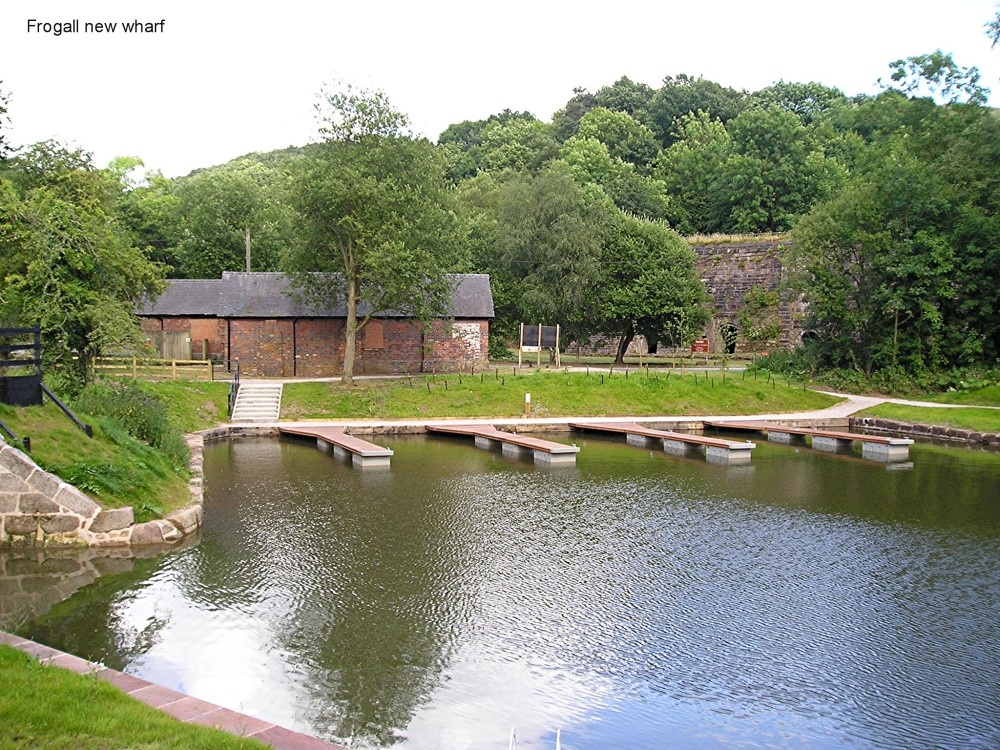 Photograph of Froghall new wharf, Staffordshire